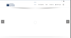 Desktop Screenshot of capitalplanningadvisors.com