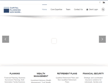 Tablet Screenshot of capitalplanningadvisors.com